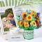 Get Well Soon Pop Up Cards, 3D Paper Flowers Bouquet Greeting Cards Sunflower Birthday Popup Cards Congratulations Gifts for Women Boss Best Friends Mother Parents Birthday Anniversary